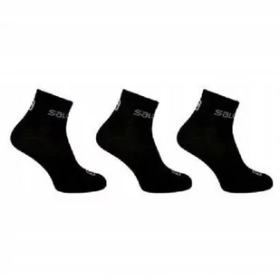 Skarpety turystyczne Salomon Active Wear Quarter 3 pary, niskie - Odzież trekkingowa damska - miniaturka - grafika 1
