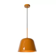 Lampy sufitowe - Lucide Misha 30482/31/44 lampa wisząca zwis 1x60W E27 żółta - miniaturka - grafika 1