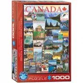 Puzzle - Eurographics Puzzle 1000 elementów. Stare plakaty, Kanada - miniaturka - grafika 1