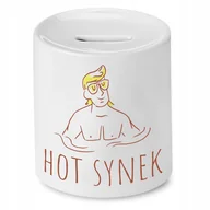 Skarbonki - SKARBONKA DLA SYNA HOT SYNEK PREZENT z Nadrukiem ze Zdjęciem - miniaturka - grafika 1