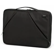 Torby na laptopy - Torba na laptopa LEXON Premium+ Slim 13-14 cali Czarny - miniaturka - grafika 1