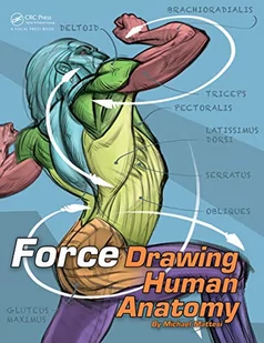 CRC Pr I Llc Drawing Human Anatomy With Force - Pozostałe książki - miniaturka - grafika 1