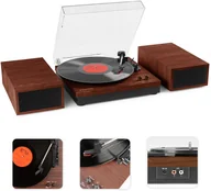 Gramofony - Fenton RP165C BT brązowy one size - miniaturka - grafika 1