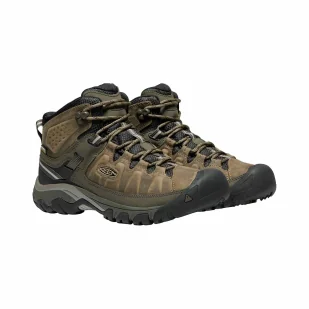 Buty trekkingowe męskie KEEN MEN TARGHEE III MID WP - Buty trekkingowe męskie - miniaturka - grafika 1