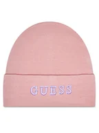 Czapki damskie - Guess Czapka AW9251 WOL01 Różowy - miniaturka - grafika 1