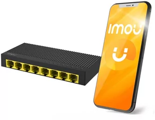 Switch Imou 8-portowy SG108C plastikowa obudowa - Switche - miniaturka - grafika 1