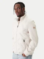 Kurtki męskie - Guess Kurtka przejściowa M6RL10 WJ232 Écru Regular Fit - miniaturka - grafika 1