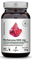 Leki dla diabetyków - Aura Herbals Aura Herbals Berberyna 500 mg - 60 kapsułek - miniaturka - grafika 1