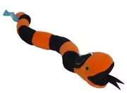Maskotki i pluszaki - Ziki wąż czarno-pomarańczowy 45cm Dubi - miniaturka - grafika 1