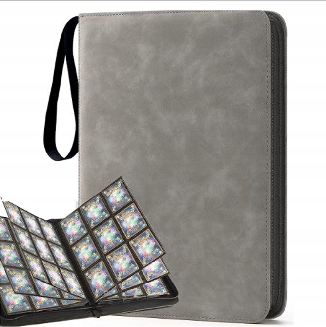 Portfel na karty kolekcjonerskie 540 slotów – wyściełany – wodoodporny