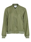 Kurtki damskie - Vila Kurtka w kolorze zielonym - miniaturka - grafika 1