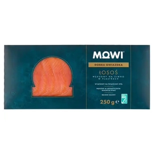 Mowi Łosoś Wędzony Na Zimno W Plastrach 250G - Konserwy i dania rybne Mowi Łosoś Wędzony Na Zimno W Plastrach 250G - Konserwy i dania rybne - miniaturka - grafika 1