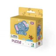 Puzzle - Moje Pierwsze Puzzle Słonik 16 elementów 3 latka - miniaturka - grafika 1