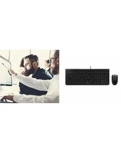 Cherry DC 2000 zestaw JD-0800DE-2 JD-0800DE-2 - Zestawy myszka + klawiatura - miniaturka - grafika 1