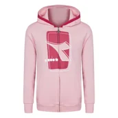 Bluzy dla dziewczynek - Zestaw dresowy dziecięcy DIADORA JU. TRACKSUIT HOODIE FZ ELEMENTS - miniaturka - grafika 1