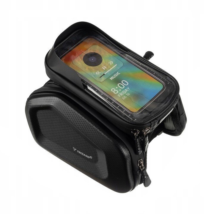 TRIZAND 25378 Torba rowerowa z etui na telefon