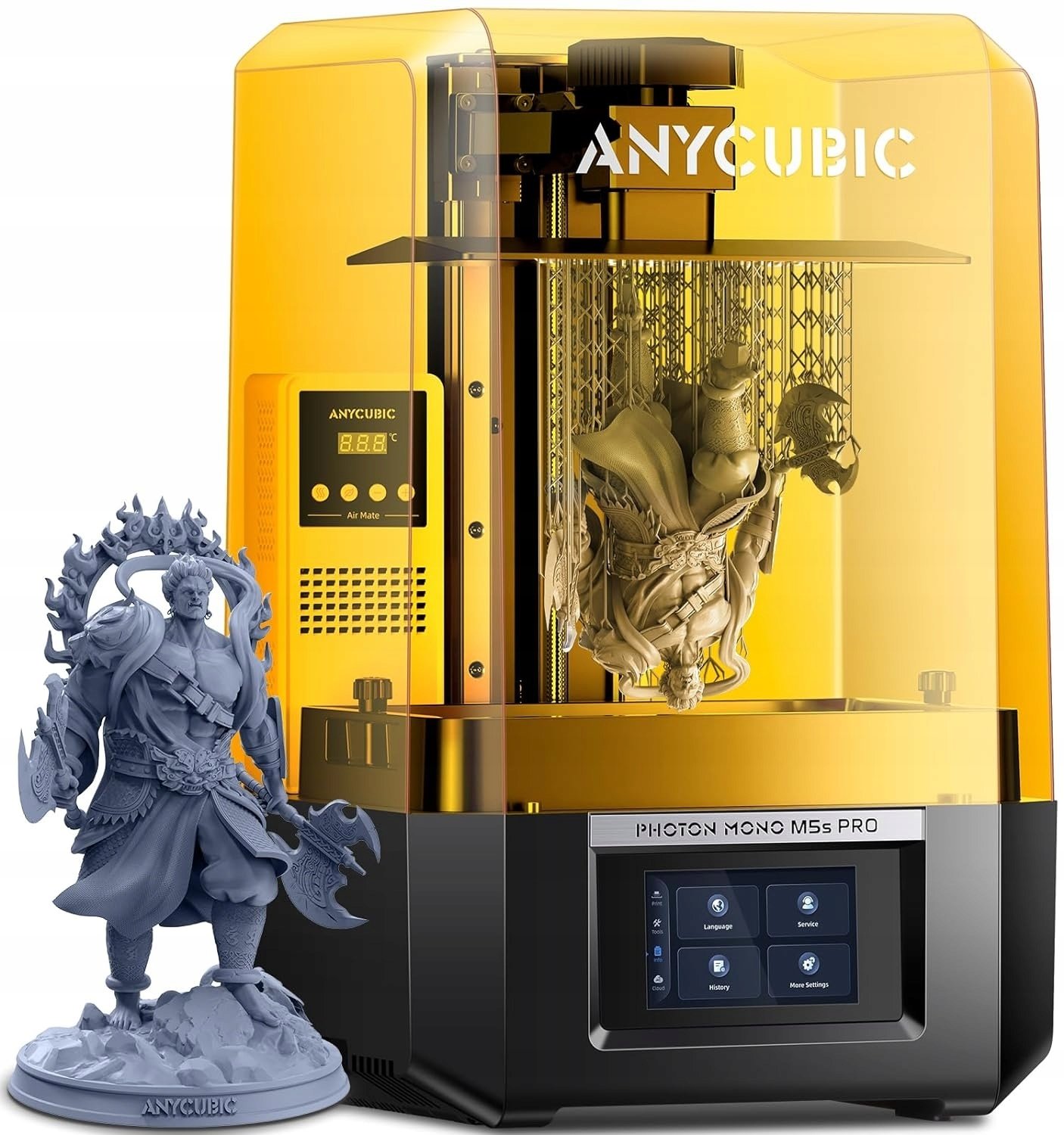 ANYCUBIC Photon Mono M5s Pro 14K drukarka 3D Wi-Fi ogrzewanie powietrza