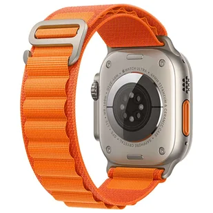 Pasek do zegarka sportowy Alogy Sport Strap do Apple Watch 4/5/6/7/8/SE (38/40/41mm) Pomarańczowy - Akcesoria do smartwatchy - miniaturka - grafika 14