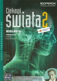 Operon Ciekawi świata 2 Biologia Podręcznik Zakres rozszerzony. Klasa 1-3 Szkoły ponadgimnazjalne Biologia - Stanisław Grabowski, Kamil Kulpiński - Podręczniki dla liceum - miniaturka - grafika 1