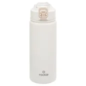 Shakery i bidony sportowe - Rockle, Butelka termiczna ze słomką, biały, 600 ml - miniaturka - grafika 1