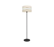 Lampy stojące - Lampa podłogowa HELEN 1xE27/60W/230V kremowy/czarny/złoty - miniaturka - grafika 1