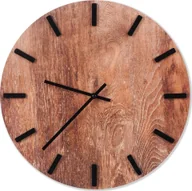 Zegary - Vilde Zegar ścienny brązowy 40 cm - miniaturka - grafika 1