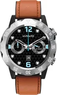 Elektronika OUTLET - Smartwatch KAVVO Oyster Urban, świecący smartwatch z mechaniczną obrotową ramką, lokalne połączenie BT, monitor aktywności fitness, monitor tętna z tlenem krwi - miniaturka - grafika 1
