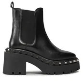 Botki damskie - Botki Patrizia Pepe 2Y0007/L078-K103 Czarny - miniaturka - grafika 1