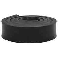 Zamiatarki - vidaXL Gumowa krawędź do pługa śnieżnego czarna 250x10x2 cm - miniaturka - grafika 1