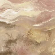 Fototapety - Fototapeta krajobraz górski brązowym,czerwonymIżółtym - 250 x 350 cm - KOMAR - miniaturka - grafika 1