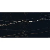 Płytki ceramiczne - Mexen Flamingo Black gres szkliwiony rekt. G1, płytka podłogowo-ścienna 120 x 60 cm, wysoki połysk - TL215-120-060-00 - miniaturka - grafika 1