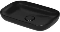 Umywalki - Umywalka ceramiczna PREMIUM 60 czarna matowa - miniaturka - grafika 1
