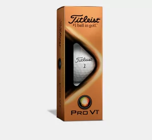 Piłki golfowe TITLEIST PRO V1 (białe, 3 szt.) - Golf - miniaturka - grafika 1