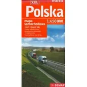 Atlasy i mapy - Demart Polska mapa samochodowa 1:650 000 - - miniaturka - grafika 1
