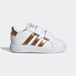 Buty sportowe dla dzieci Adidas Grand Court - Buty trekkingowe dziecięce - miniaturka - grafika 1
