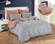 Pościel - Cotton World Pościel dwustronna 140x200 2cz. FBS2482 - miniaturka - grafika 1