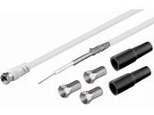 Kable - Kabel MicroConnect Coaxial set 2x F-plug 20meter COAX20 - miniaturka - grafika 1