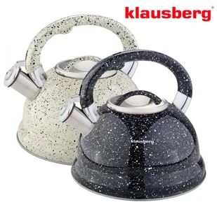 Klausberg CZAJNIK Z GWIZDKIEM KLAUSBERG 2,7L KB-7047 - Czajniki elektryczne - miniaturka - grafika 1