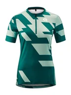 Koszulki sportowe damskie - Gonso Koszulka kolarska "Basagno" w kolorze zielonym - miniaturka - grafika 1