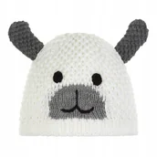 Czapki dla dzieci - Czapka Dziecięca Eisbar Grizzly White Grey 89084 100 - miniaturka - grafika 1