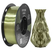 Filamenty i akcesoria do drukarek 3D - ERYONE Ultra Silk PLA Filament for 3D Printer 1 75mm Tolerance 0 03 mm  1kg  2 2LBS  / Spool - Bronze - miniaturka - grafika 1