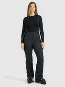 Spodnie narciarskie - 4F Spodnie narciarskie w kolorze czarnym - miniaturka - grafika 1