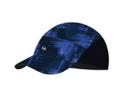 Czapki i chusty sportowe męskie - BUFF Czapka biegowa z daszkiem PACK SPEED CAP attel blue - miniaturka - grafika 1