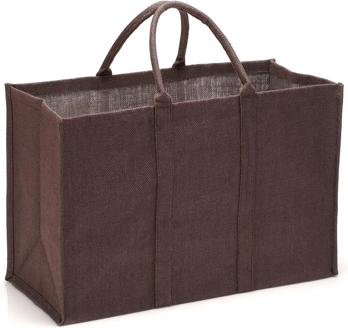 TORBA JUTOWA WIELOFUNKCYJNA 55 X 35 X 25 CM 48 L CZEKOLADOWA