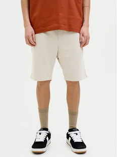 Jack&Jones Szorty sportowe Gordon 12249285 Beżowy Regular Fit - Spodenki męskie - miniaturka - grafika 1