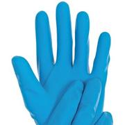 Rękawiczki jednorazowe - Rękawiczki lateksowe FRANZ MENSCH Satin Blue 259663 (rozmiar S) - miniaturka - grafika 1