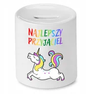 Skarbonki - SKARBONKA DLA DZIECI NAJLEPSZY PRZYJACIEL PREZENT z Nadrukiem ze Zdjęciem - miniaturka - grafika 1