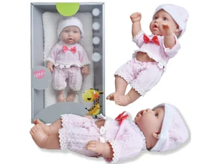 Lalka Bobas Laleczka Gumowa Baby Kocyk Prezent Chłopiec - Lalki dla dziewczynek - miniaturka - grafika 1