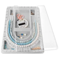 Biżuteria - akcesoria - Forma tablica do nawlekania koralików do bransoletek naszyjników miara - miniaturka - grafika 1