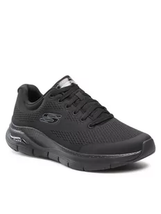 SKECHERS Sneakersy Arch Fit 232040/BBK Czarny - Sneakersy damskie - miniaturka - grafika 1